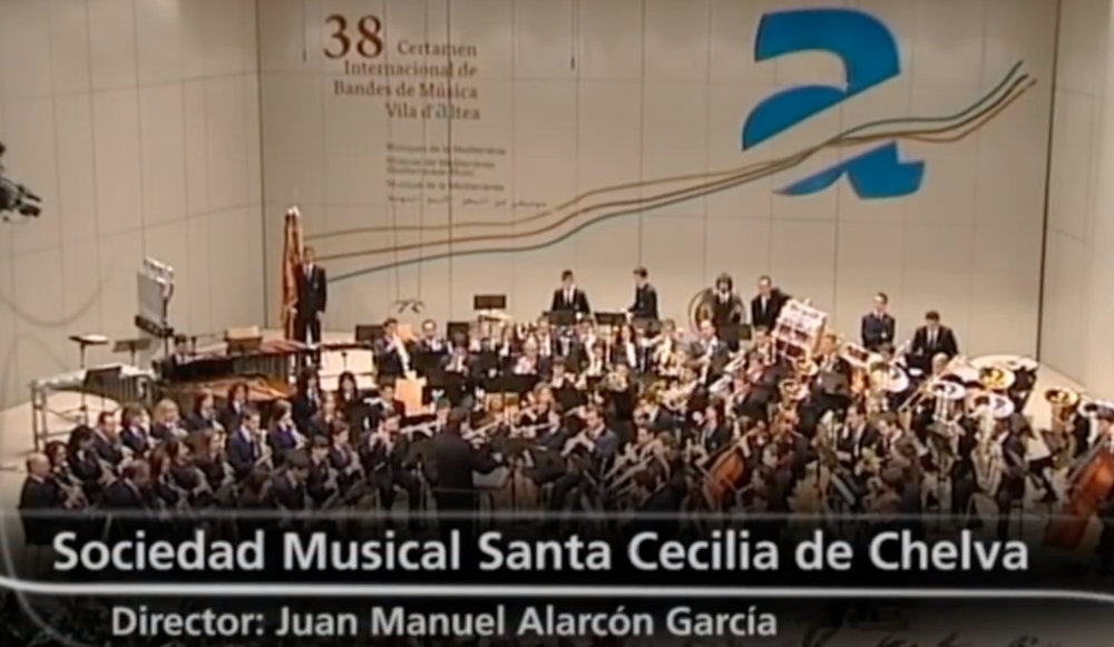 National Orchestra of Spain tubist performs with the Chelva Symphony Wind Band